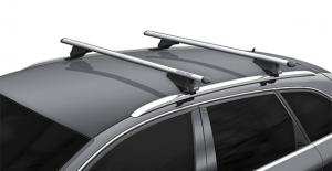Багажник Menabo TIGER (120 см) (ключи) на интегрированные рейлинги